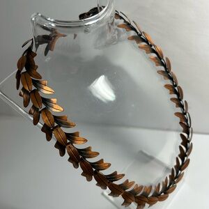 Copper Leaf Necklace